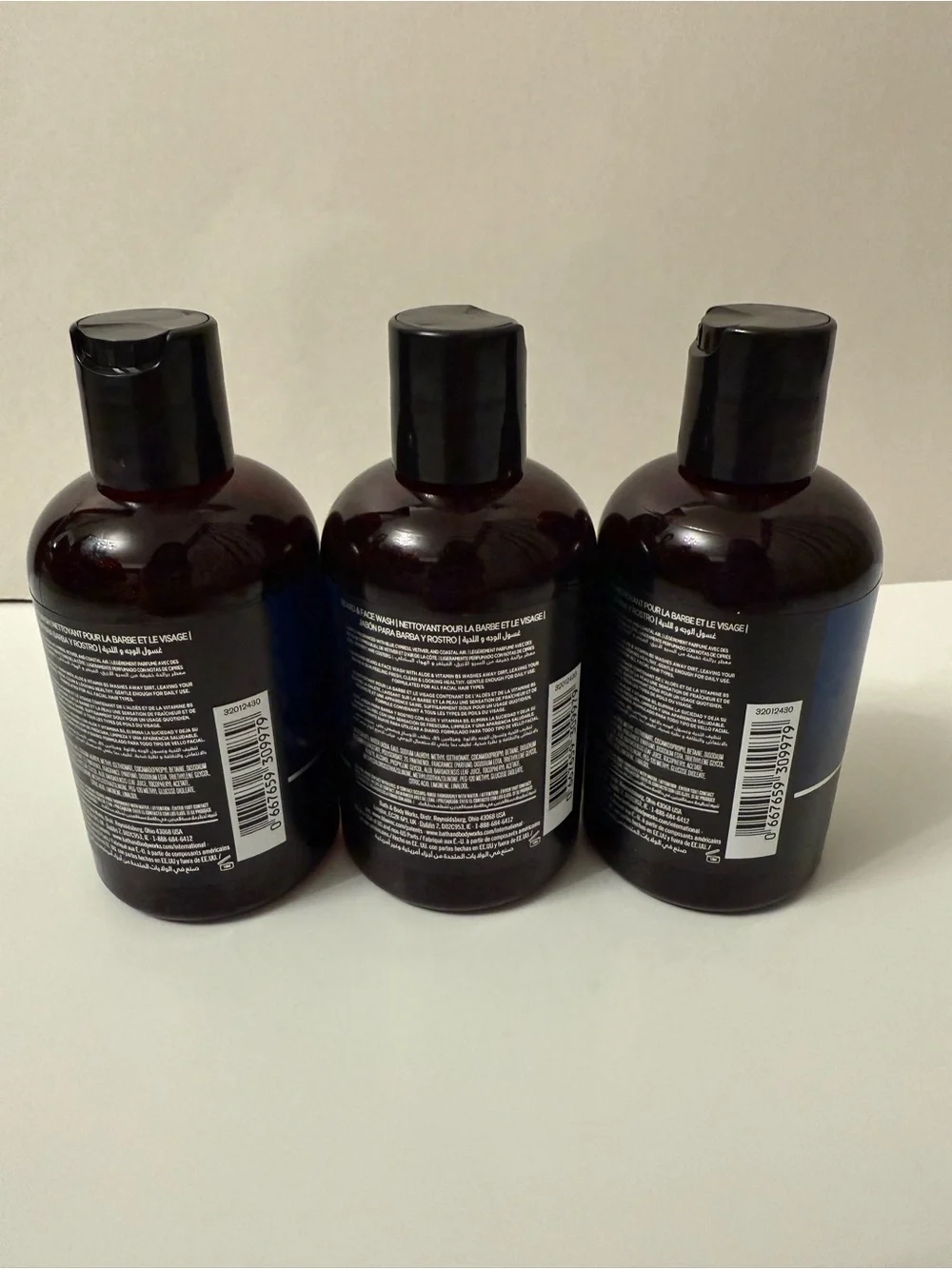 Bath & Body Works Ocean Beard and Face Wash Bundle